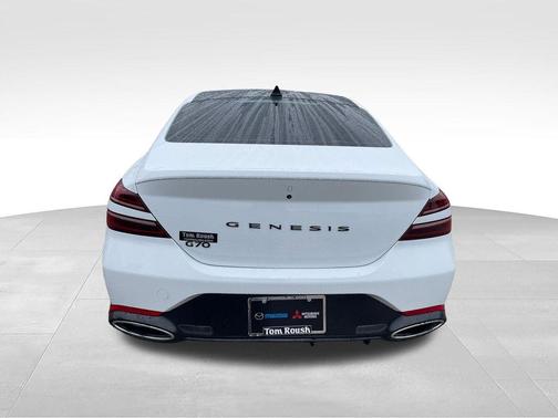 Alta White 2022 Genesis G70 3.3T AWD