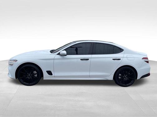 Alta White 2022 Genesis G70 3.3T AWD