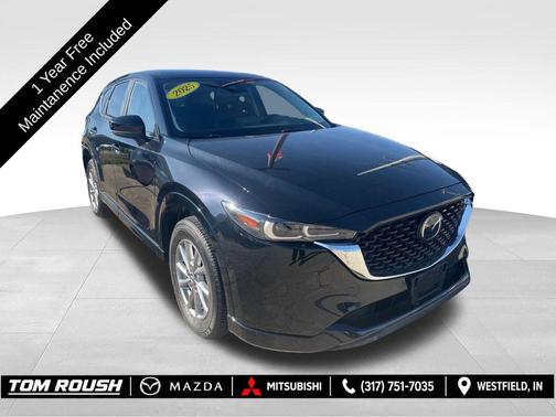 Jet Black Mica 2025 Mazda CX-5 2.5 S Preferred Package