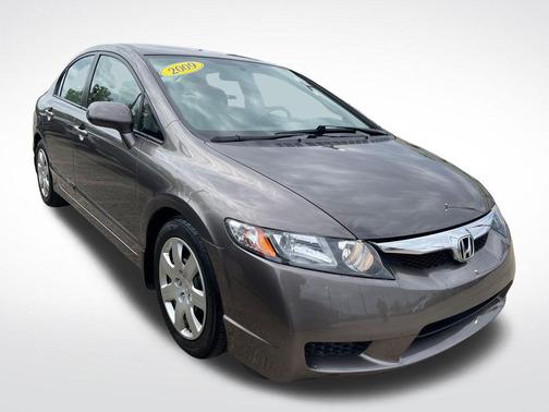 Gray 2009 Honda Civic LX