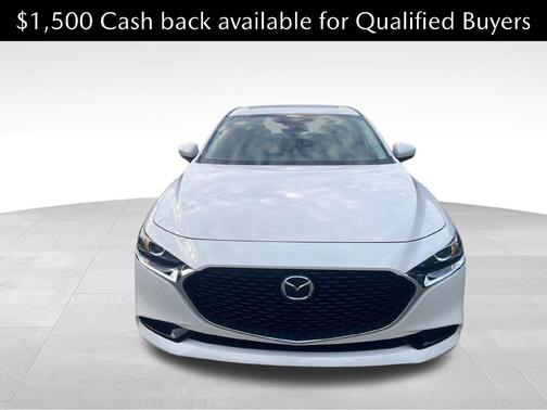 Snowflake White Pearl Mica 2026 Mazda Mazda3 FWD w/Preferred Package