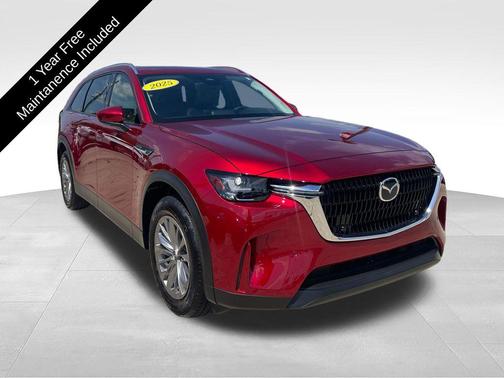 Soul Red Crystal Metallic 2025 Mazda CX-90 3.3 Turbo Preferred