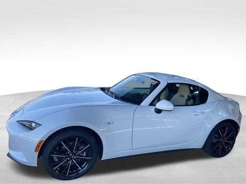 Snowflake White Pearl Mica 2026 Mazda MX-5 Miata RF Grand Touring