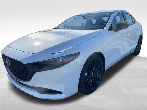 Snowflake White Pearl Mica 2026 Mazda Mazda3 2.5 Turbo AWD