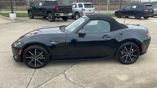 Jet Black Mica 2024 Mazda MX-5 Miata Grand Touring