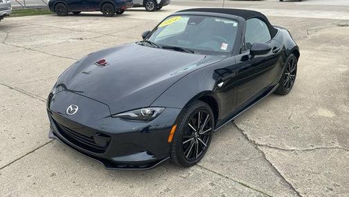Jet Black Mica 2024 Mazda MX-5 Miata Grand Touring