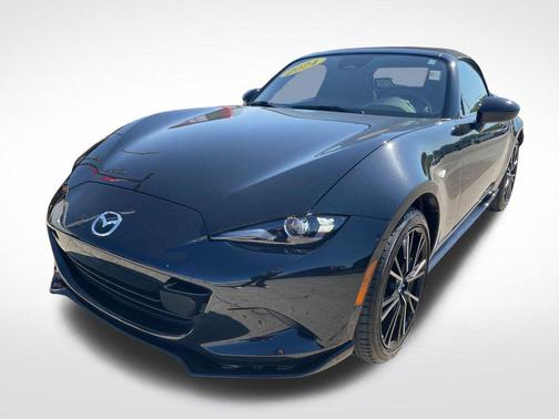 Jet Black Mica 2024 Mazda MX-5 Miata Grand Touring