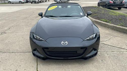 Jet Black Mica 2024 Mazda MX-5 Miata Grand Touring