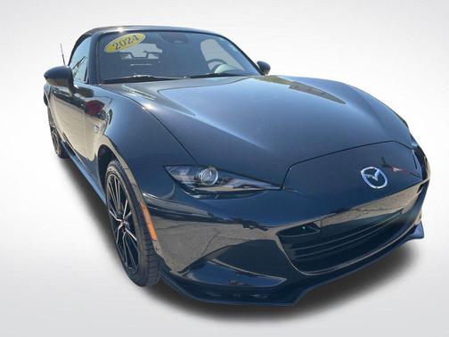 Jet Black Mica 2024 Mazda MX-5 Miata Grand Touring
