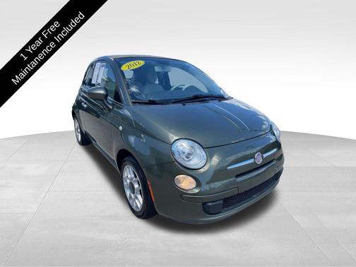 Verde Oliva (Olive Green) 2012 FIAT 500 Pop