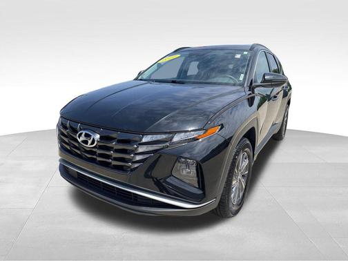 Phantom Black 2022 Hyundai TUCSON Hybrid Blue