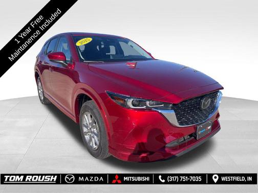 Soul Red Crystal Metallic 2025 Mazda CX-5 2.5 S Preferred Package