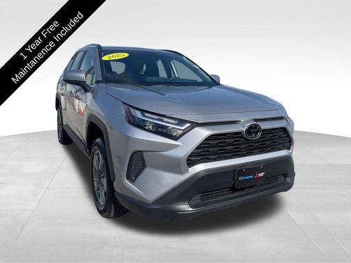 Silver Sky Metallic 2025 Toyota RAV4 XLE
