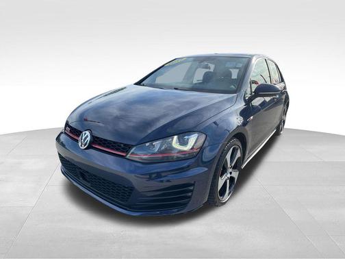 Night Blue Metallic 2017 Volkswagen Golf GTI