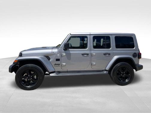 Billet Silver Metallic Clearcoat 2020 Jeep Wrangler Unlimited Sahara