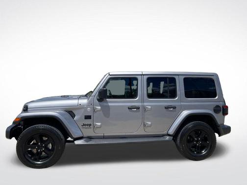Billet Silver Metallic Clearcoat 2020 Jeep Wrangler Unlimited Sahara