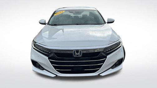 Platinum White Pearl 2021 Honda Accord Hybrid Touring
