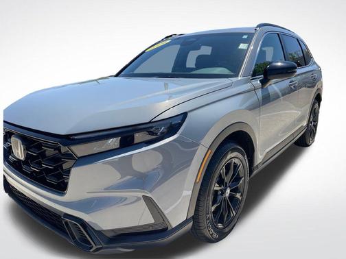 Gray 2024 Honda CR-V Hybrid Sport AWD