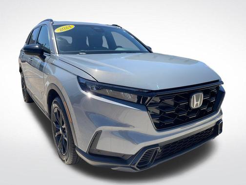 Gray 2024 Honda CR-V Hybrid Sport AWD