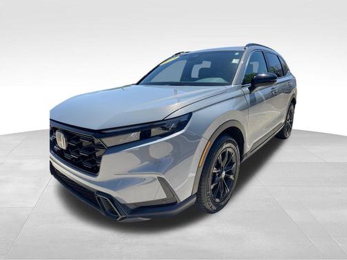 Gray 2024 Honda CR-V Hybrid Sport AWD