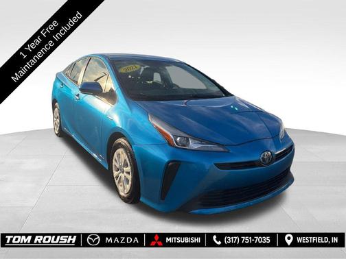 Electric Storm Blue 2021 Toyota Prius L