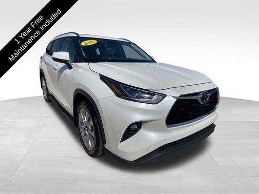 Blizzard Pearl 2020 Toyota Highlander Limited
