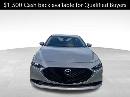 Platinum Quartz Metallic 2026 Mazda Mazda3 FWD w/Preferred Package