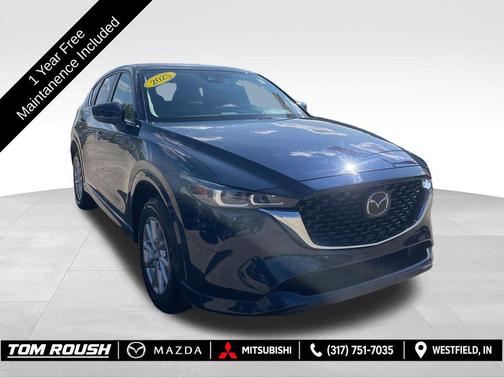 Deep Crystal Blue Mica 2025 Mazda CX-5 2.5 S Preferred Package