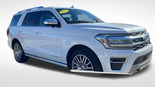 White Metallic 2023 Ford Expedition Platinum