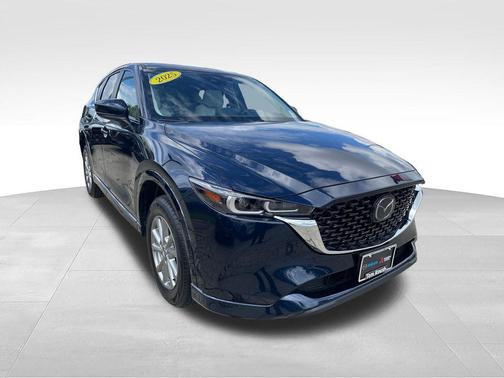 Deep Crystal Blue Mica 2025 Mazda CX-5 2.5 S Preferred Package