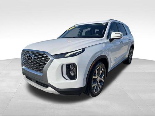 Hyper White 2020 Hyundai PALISADE SEL