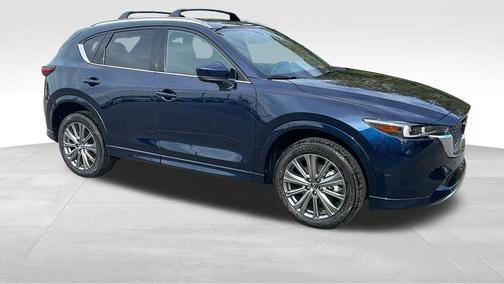 Deep Crystal Blue Mica 2025 Mazda CX-5 2.5 Turbo Signature SUV