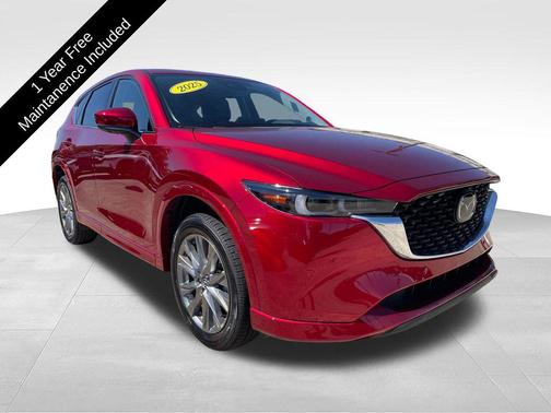 Soul Red Crystal Metallic 2025 Mazda CX-5 2.5 S Premium Plus Package