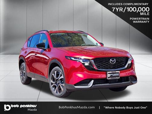 Soul Red Crystal Metallic 2026 Mazda CX-5 2.5 S Preferred Package