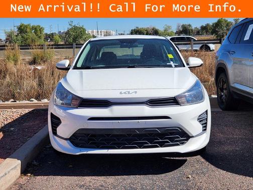 Clear White 2022 Kia Rio S