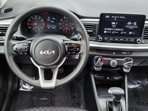 Clear White 2022 Kia Rio S