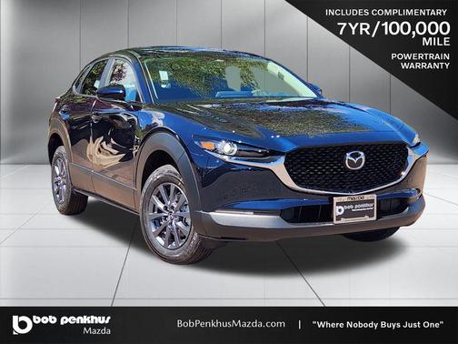 Deep Crystal Blue Mica 2026 Mazda CX-30 2.5 S