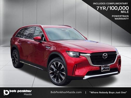 Soul Red Crystal Metallic 2026 Mazda CX-90 PHEV Premium Plus