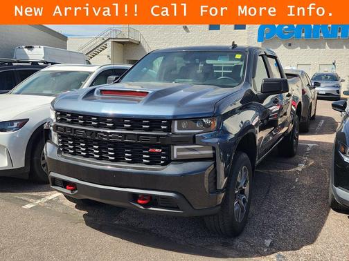 Shadow Gray Metallic 2022 Chevrolet Silverado 1500 Limited Custom Trail Boss