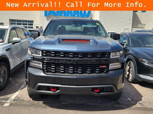Shadow Gray Metallic 2022 Chevrolet Silverado 1500 Limited Custom Trail Boss