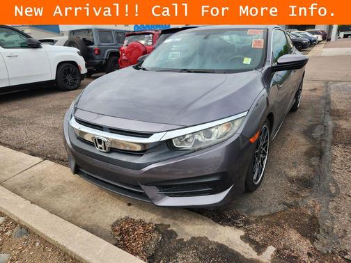 Modern Steel Metallic 2018 Honda Civic LX-P