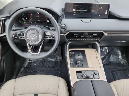 Rhodium White Premium 2026 Mazda CX-90 PHEV Premium Sport