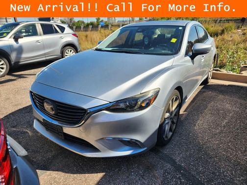 Sonic Silver Metallic 2017 Mazda Mazda6 Grand Touring