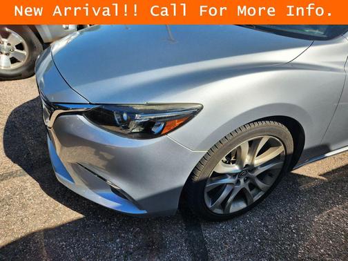 Sonic Silver Metallic 2017 Mazda Mazda6 Grand Touring