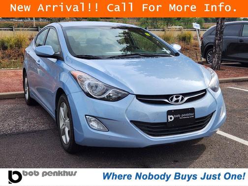 Blue Sky Metallic 2013 Hyundai ELANTRA GLS