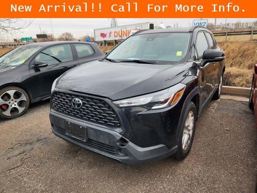Jet Black 2022 Toyota Corolla Cross LE