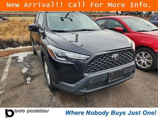 Jet Black 2022 Toyota Corolla Cross LE