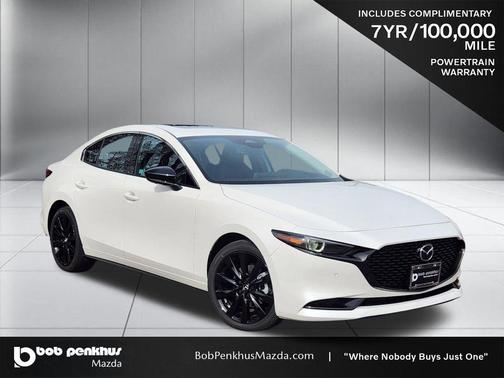 Snowflake White Pearl Mica 2026 Mazda Mazda3 2.5 Turbo AWD
