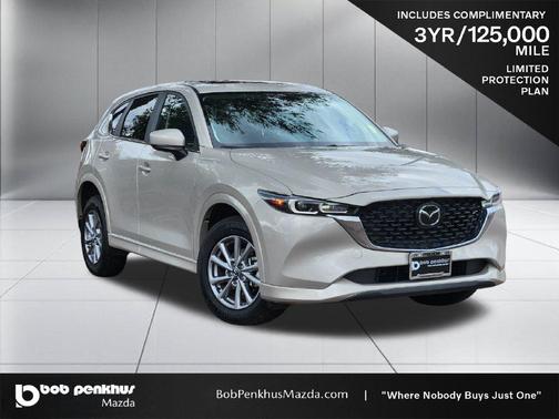 Platinum Quartz Metallic 2025 Mazda CX-5 2.5 S Preferred Package