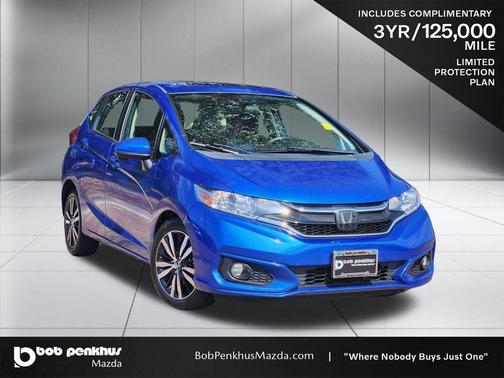 Aegean Blue Metallic 2020 Honda Fit EX